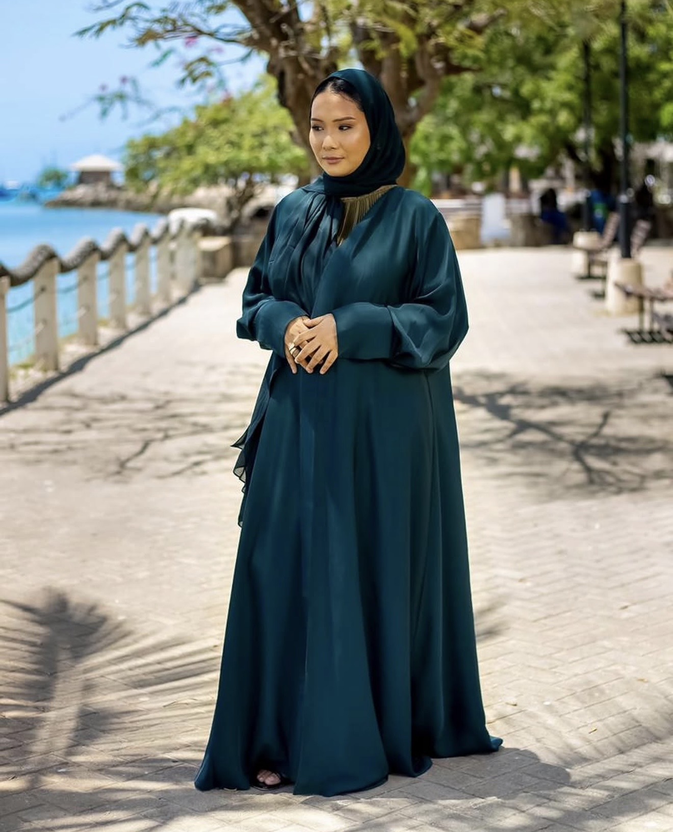 Emerald Promenade Abaya